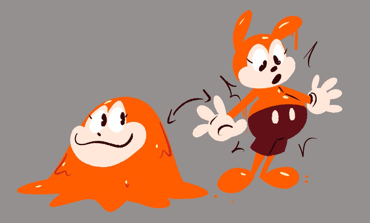 NFWstudios's tweet image. Toon 682 & Toon 999
An unstoppable mob boss and a silly blob of orange ink