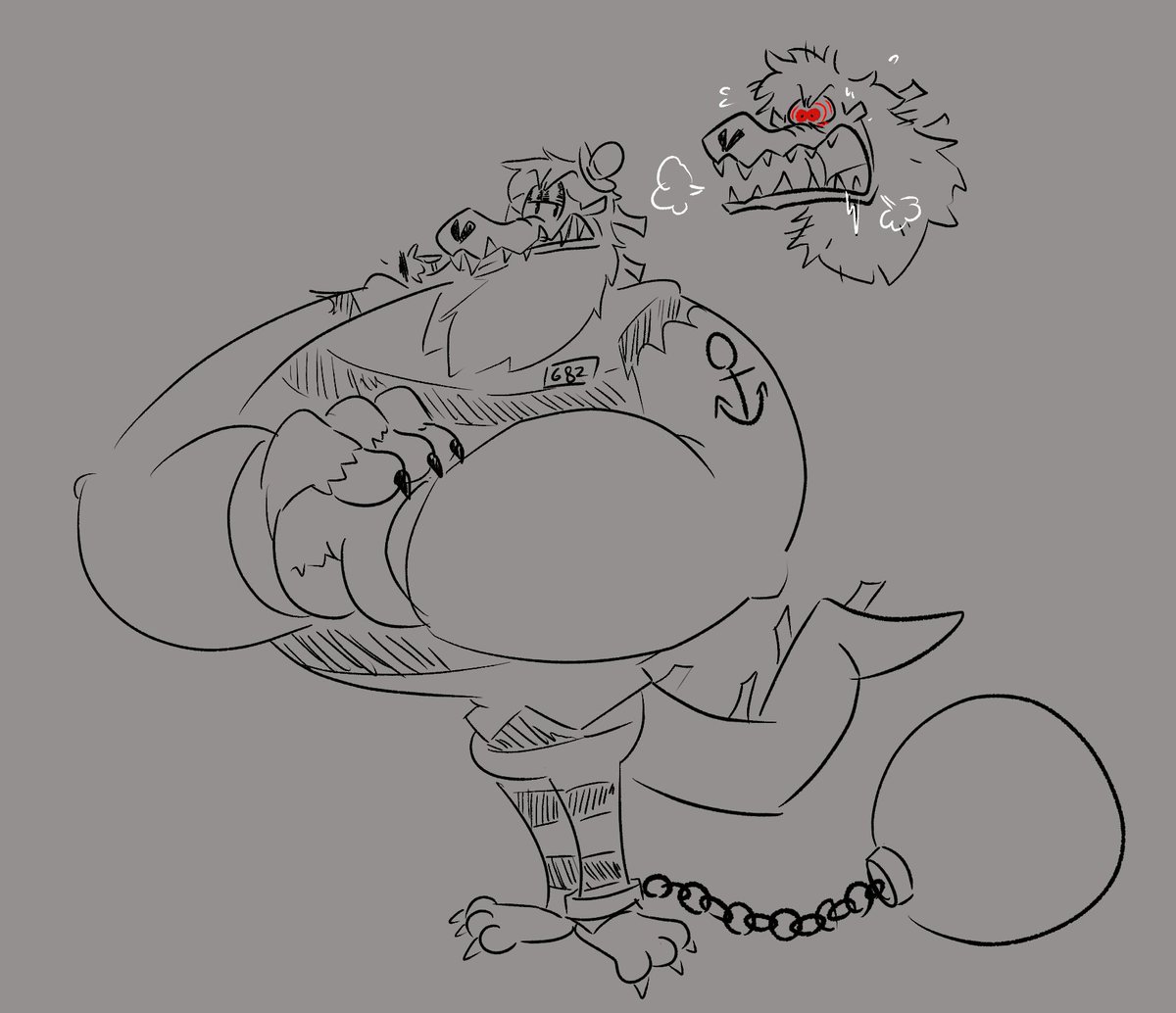 NFWstudios's tweet image. Toon 682 & Toon 999
An unstoppable mob boss and a silly blob of orange ink