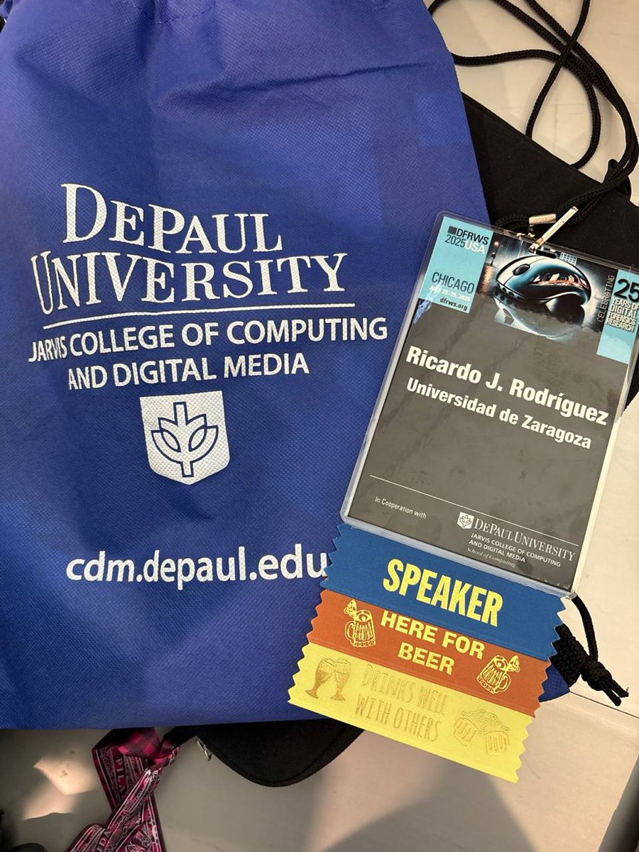 Thrilled to be attending #DFRWS2025 <a href="/DFRWS/">DFRWS</a> in Chicago this week! We'll be presenting our system APOTHEOSIS (reversea.me/index.php/scal…). Come in, say hi, and let's chat about digital forensics, memory analysis, malware, and scalable detection!