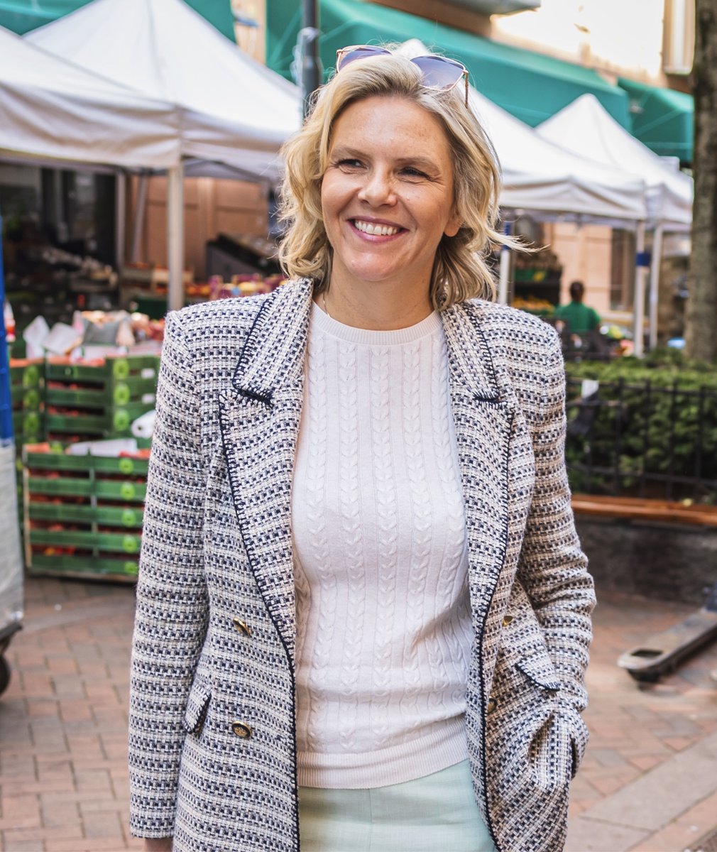 norwegianesc's tweet image. NRK (Norway’s BBC) has been pretending the leader of the most right-wing party - in Parliament- doesn’t exist. At least when it comes to being a potential prime minister. Sylvi Listhaug (photo) leads Fremskrittspartiet (The Progress Party), a party that’s to the right of the…