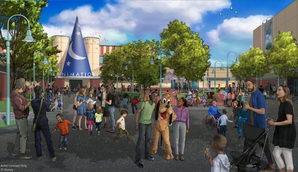 Oh great. So Animation Courtyard is sticking around for another decade…

Must be our lucky day!