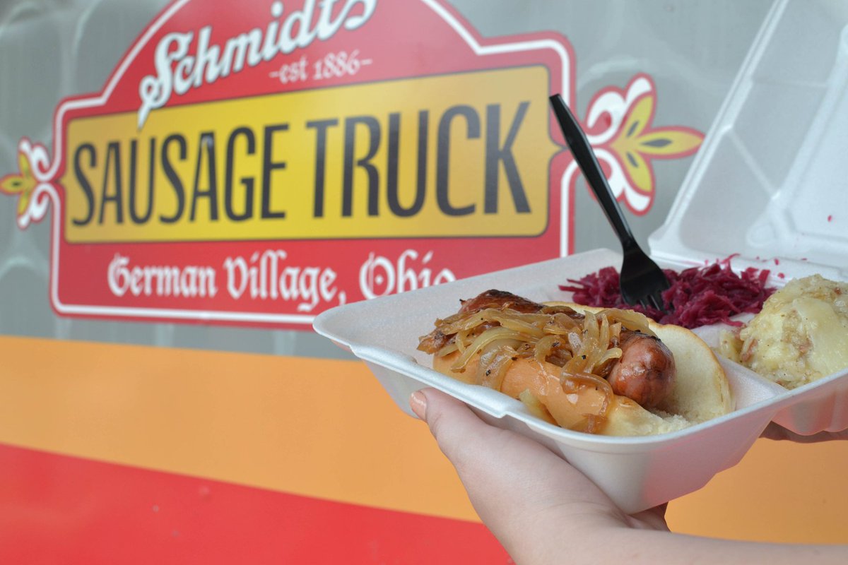 The iconic Schmidt’s Sausage Truck is rolling into Coffman Park tomorrow for Food Truck Wednesday! 🌭🚚

Swing by between 11 a.m. and 1:30 p.m. to grab a Bahama Mama and a cream puff — it’s a Central Ohio classic you don’t want to miss.

What's coming next? ➡️