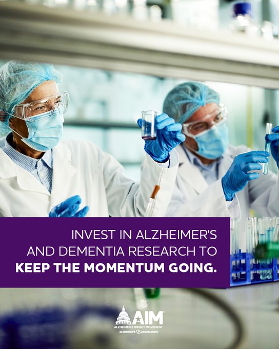 Alzheimer's Association, Northern CA & Northern NV (@alznorcalnornev) on Twitter photo Stand with the Alzheimer’s and dementia community by asking your members of Congress to support increasing research funding at the NIH by an additional $113.485 million. bit.ly/3EcExkF Stand with the Alzheimer’s and dementia community by asking your members of Congress to support increasing research funding at the NIH by an additional $113.485 million. bit.ly/3EcExkF