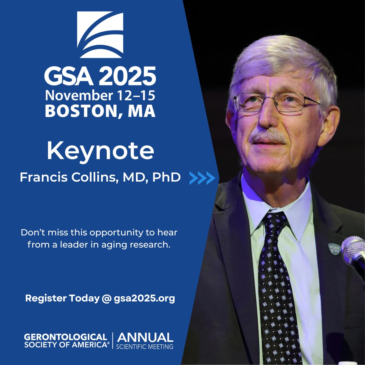 Gerontological Society of America (GSA) tweet media