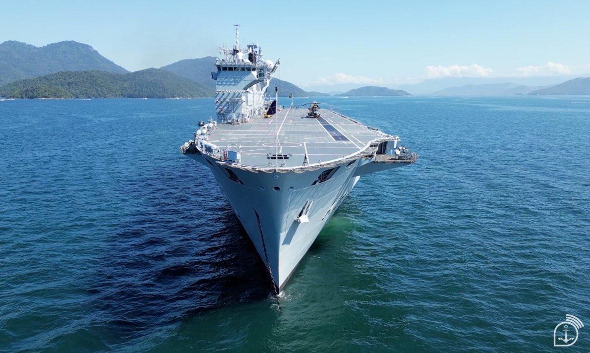 Marinha finaliza cinco dias de operação com desenvolvimento de novas capacidades da Esquadra.

“ADEREX SUP-SUB - Lançamento de Armas III / 2025” contou com 2.200 militares durante ações na área marítima do Rio de Janeiro
➡️ Saiba mais: agencia.marinha.mil.br