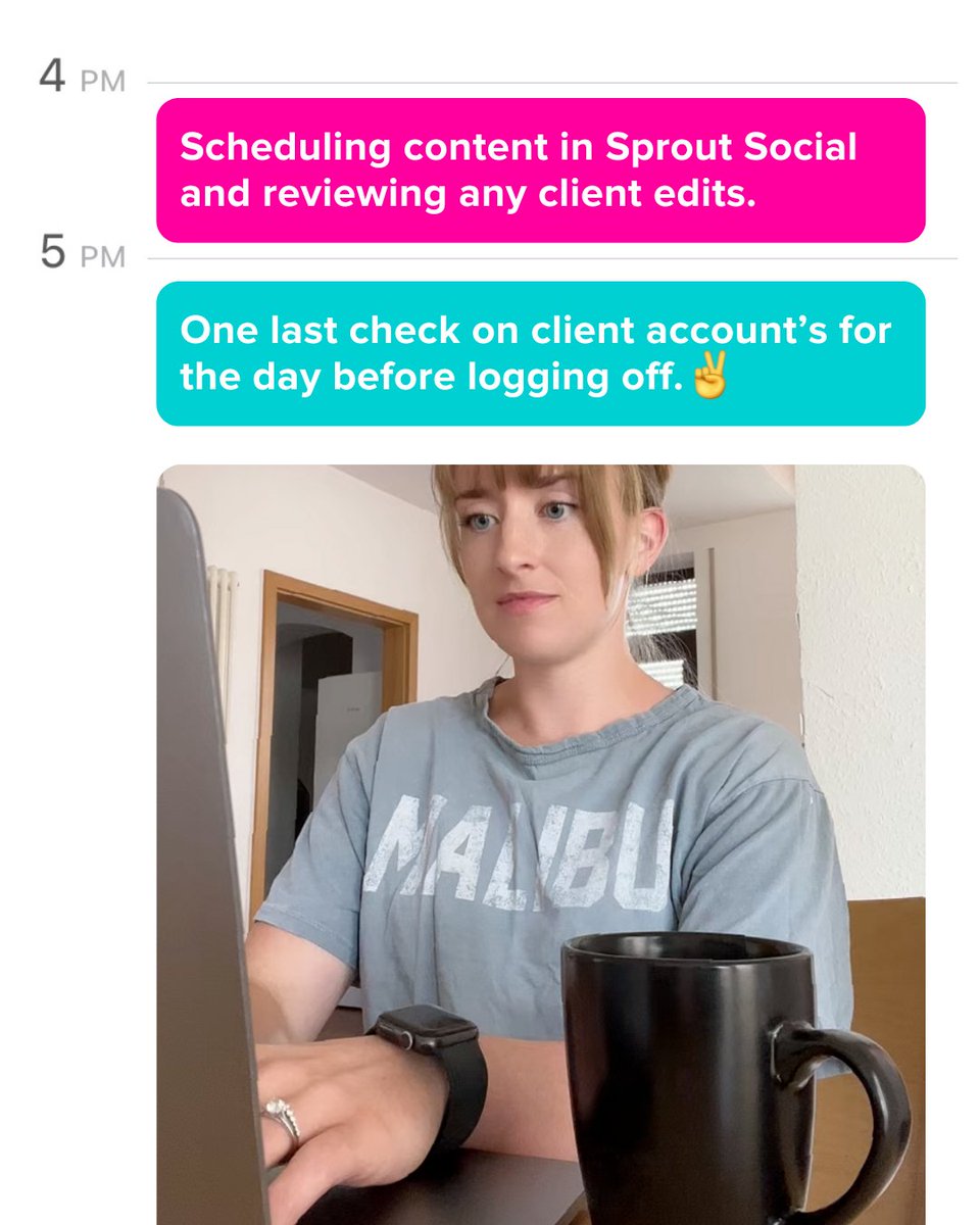 AmrDigital's tweet image. Ever wonder what a day at @amr_digital looks like?

Our days are packed with everything from crafting captions and designing graphics to shooting video and running client meetings… and multiple cups of coffee in between. 

#AMRDigital #SMM #ContentCreator