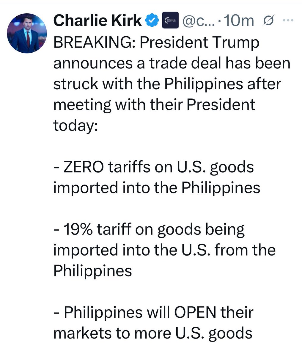 cturnbull1968's tweet image. Wow, a trade deal with the Philippines.
The average wage in the Philippines is about $8 a day. They won’t be buying F-150 trucks.
These people are morons.
