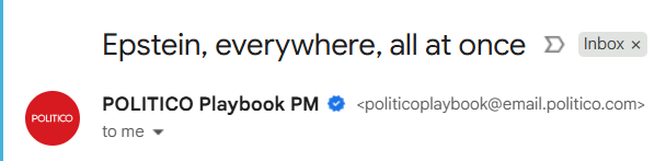 MaxMaaxMaaax's tweet image. why is politico defiling my favorite movie like this for a catchy title 😭