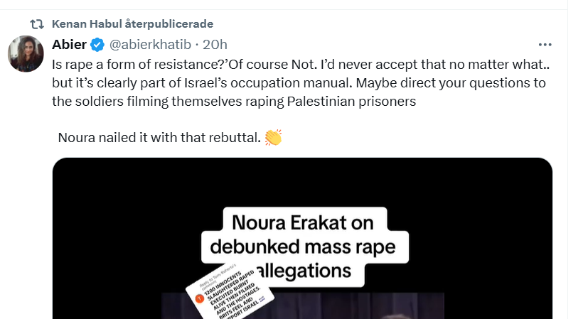 TristanBlumen's tweet image. Kanske inget att fästa större avseende vid, men här har vi en av Sydsvenskans mest namnkunniga reportrar som sprider propaganda av våldtäktsförnekelse. @Kenan_Habul, jag förutsätter att detta är ett misstag och att du tar bort din RT.