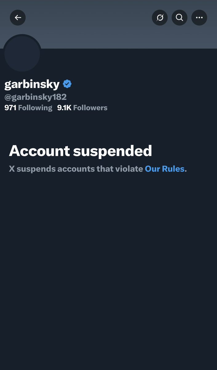 itherealspook's tweet image. FREE GARBINSKY
@X @Support @moonshot @juicebotapp @phaltron @mooncatonmoon @wagmicom @elonmusk @grok