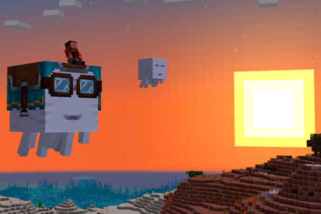 PlayCraftLearn's tweet image. Introducing the Chase the Clouds Update for #MinecraftEdu, now available for all users! This thrilling update brings tons of features from Bedrock, improvements to OneDrive cloud storage, multiplayer, and Code Builder. And of course, the delightful Happy Ghast mob!
☁️ Learn…
