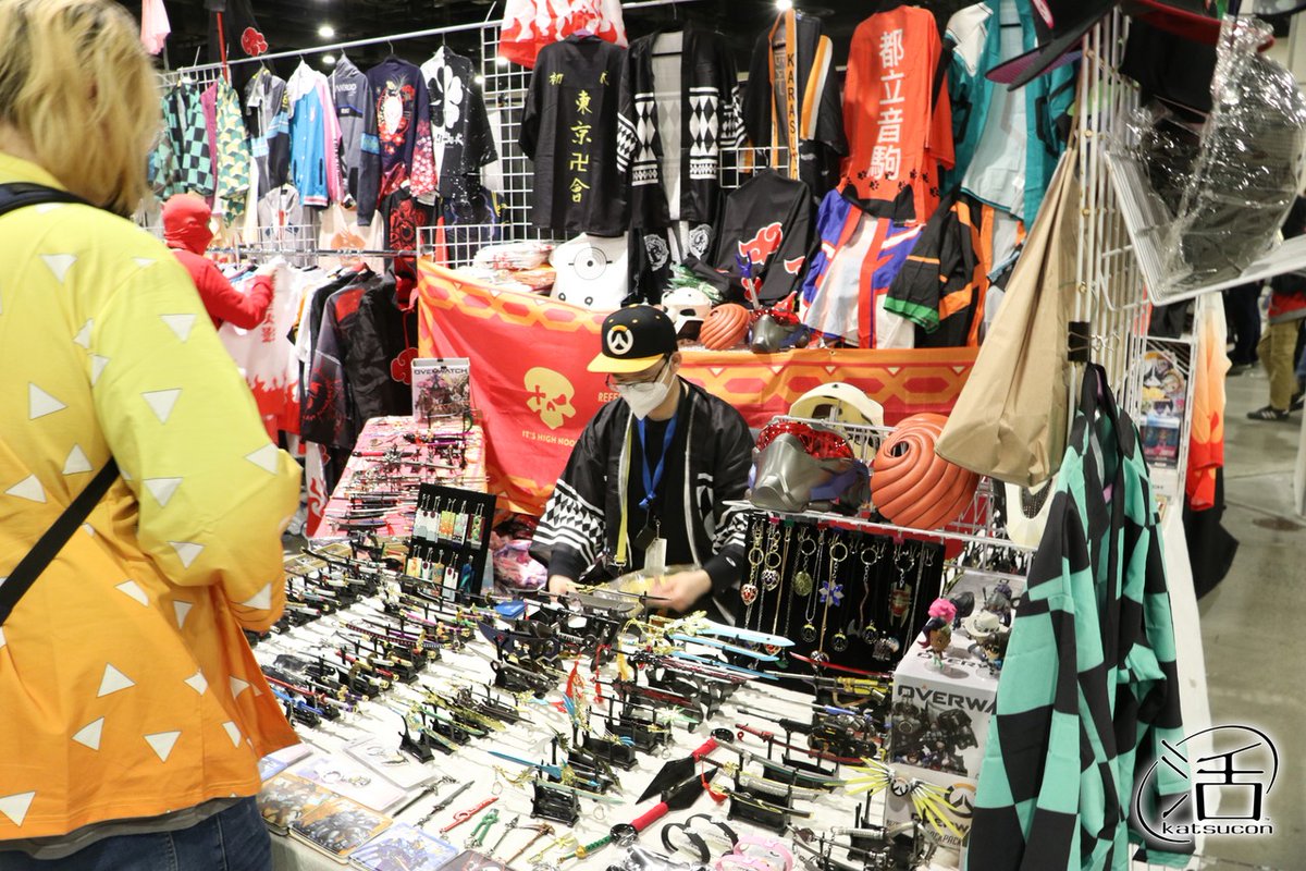The Vendors Hall is still accepting applications! 
Be a member of the greatest market in the land! 
Check out the application here: 
katsucon.org/exhibits-hall-…