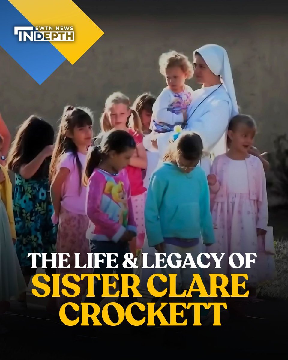 EWTNNewsInDepth's tweet image. Ahead of the Jubilee of Youth, we learn more about Servant of God Clare Crockett, an Irish religious sister who is inspiring young people today:
hubs.la/Q03yhCCT0