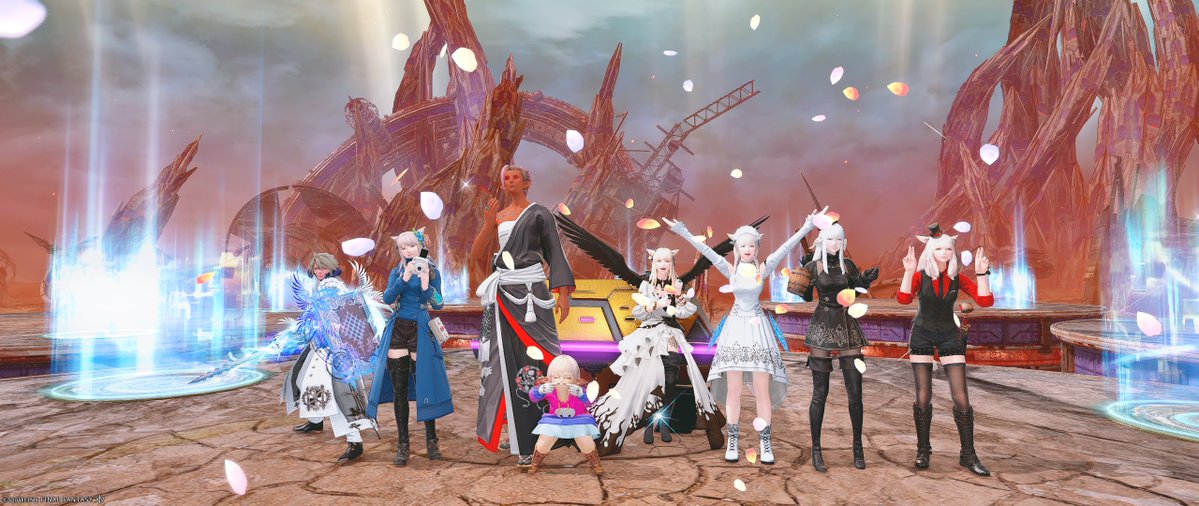 poni700's tweet image. 今日は至天の座アルカディアクルーザー級固定活動最終日でした!10周もさせてくれて皆ありがとう😭4か月間ずっと楽しかった…毎回リーダーやってくれるくまちゃんに頭が上がらない😂ぼいるんも久しぶりに一緒に固定出来て本当に良かったwととちゃんも来てくれてありがとうね🥰必ずまた皆で遊ぼう🥳