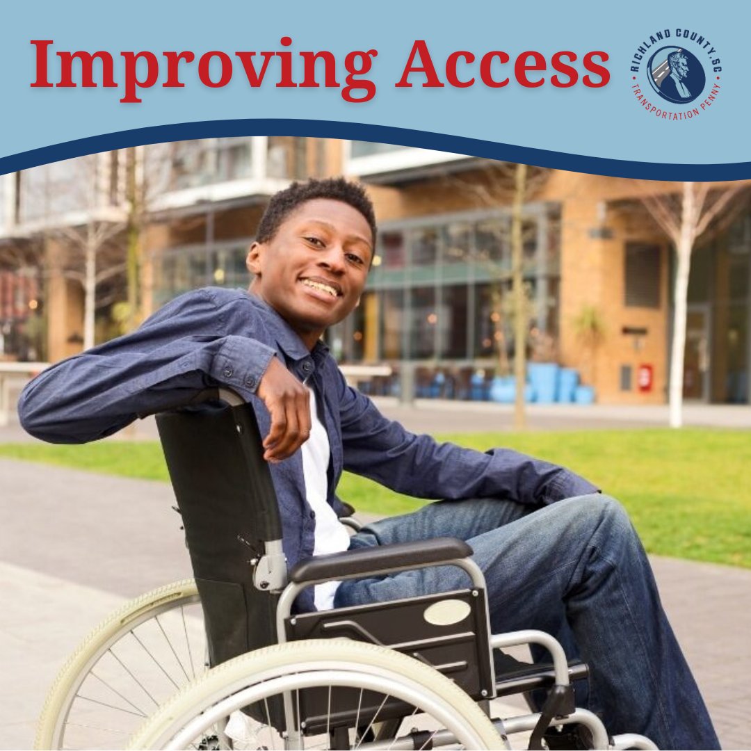 RichlandSC's tweet image. 1 in 3 South Carolinians has a disability. The Transportation Penny program has funded enhancements to improve accessibility through ADA-approved COMET bus shelters, sidewalk improvements and more.
Learn more: richlandpenny.com.
#YourTransportationPenny #RichlandCountySC