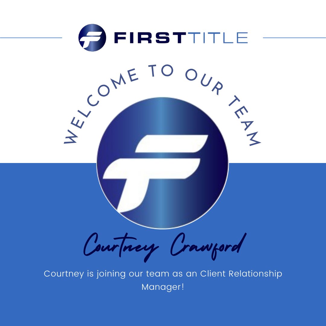 firsttitle's tweet image. Meet Courtney Crawford, our new Client Relationship Manager at First Title! 🏠 From WA &amp;amp; PA, she now lives in rural MI with her family &amp;amp; 4 Cane Corsos. Loves lake trips, DIY projects, gaming &amp;amp; friends. Welcome, Courtney! 🎉 #FirstTitle #NewTeamMember