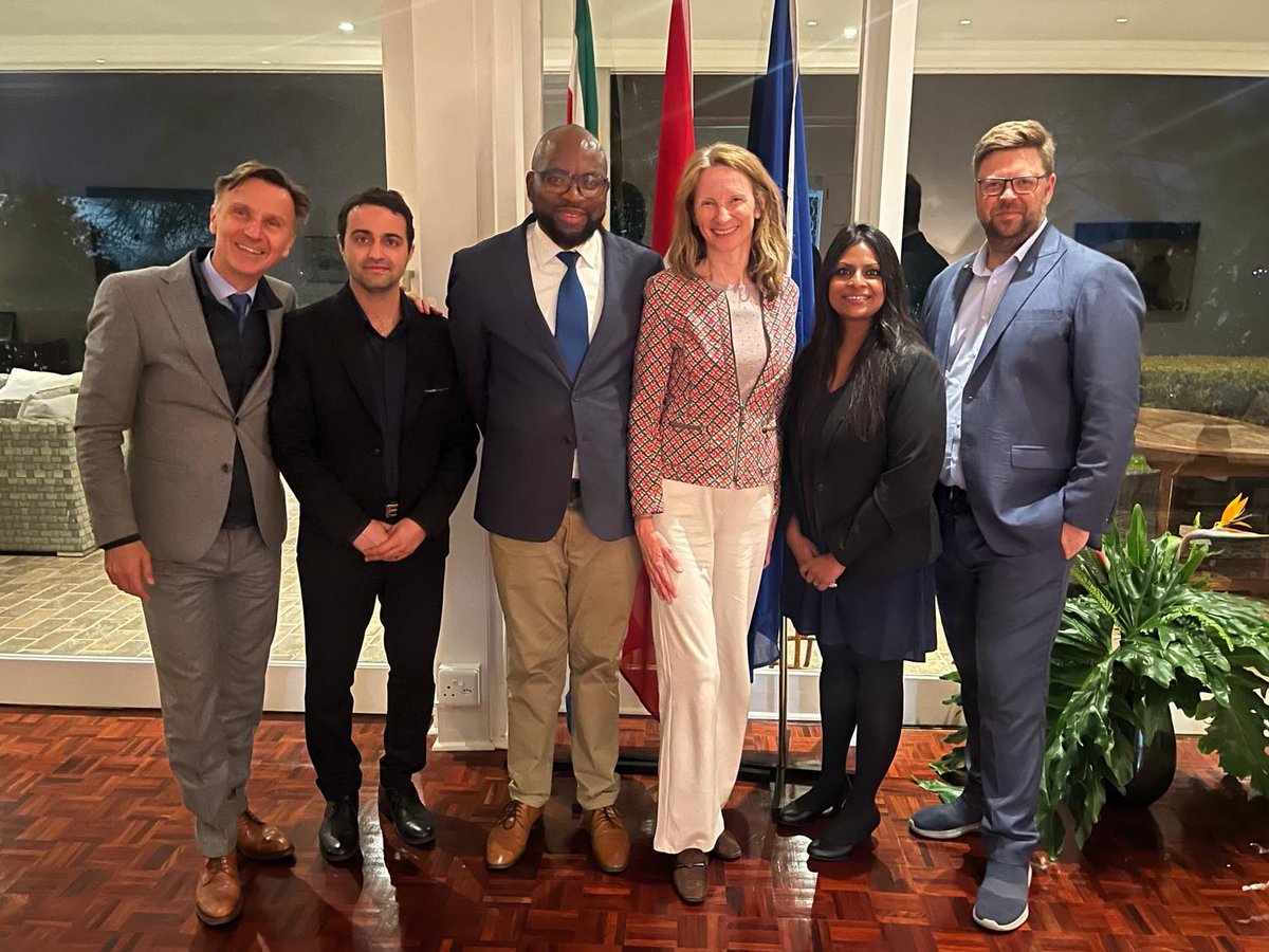 Welcoming <a href="/unileoben/">Montanuniversität Leoben</a> from Austria🇦🇹 in South Africa🇿🇦 for talks on cooperation with <a href="/UPTuks/">University of Pretoria</a>

<a href="/unileoben/">Montanuniversität Leoben</a> founded >180 yrs ago, is a centre of excellence in engineering, natural resources, and technological innovation 🙌🏽
🇦🇹🤝🇿🇦 
<a href="/AustriainZA/">Austrian Embassy RSA</a> #Science #Technology #Scholarships