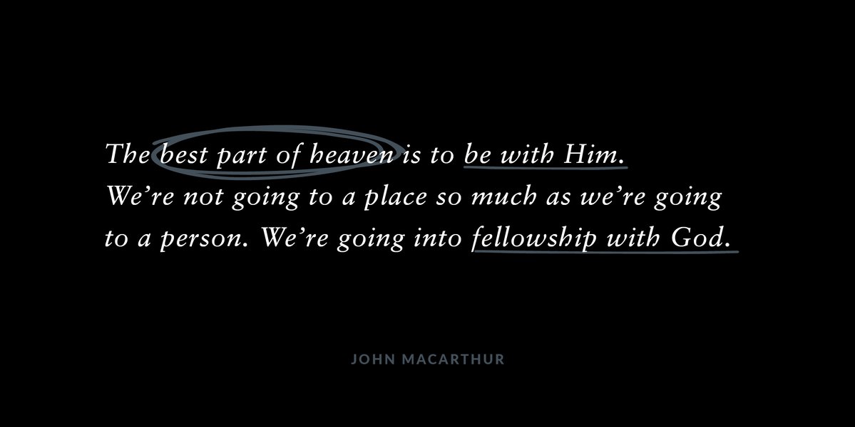 gracetoyou's tweet image. Do you understand that when a believer dies and goes to heaven, it is not only the fulfilling of the longing of the believer, but it is the fulfilling of the longing of Christ? That’s a remarkable thought.
To listen to today's broadcast: linktr.ee/gracetoyou