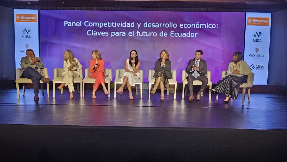 Seminarium Ecuador (@seminariumec) on Twitter photo Panel de Competitividad y desarrollo economicos:
"Claves para el futuro del Ecuador".
Gisela Montalvo (Directora Ejecutiva CITEC y Vicepresidenta del Comité Empresarial Ecuatoriano) <a href="/gisemontalvoch/">gisemontalvoch</a> <a href="/CeEcuatoriano/">Comité Empresarial Ecuatoriano</a> <a href="/CITECec/">CITEC</a>
#liderazgodemujeresseminarium. 🟣 Panel de Competitividad y desarrollo economicos:
"Claves para el futuro del Ecuador".
Gisela Montalvo (Directora Ejecutiva CITEC y Vicepresidenta del Comité Empresarial Ecuatoriano) <a href="/gisemontalvoch/">gisemontalvoch</a> <a href="/CeEcuatoriano/">Comité Empresarial Ecuatoriano</a> <a href="/CITECec/">CITEC</a>
#liderazgodemujeresseminarium. 🟣