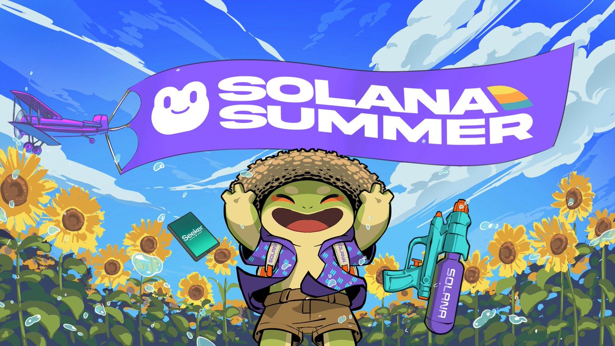 unruggable_io's tweet image. SOLANA SUMMER ☀️