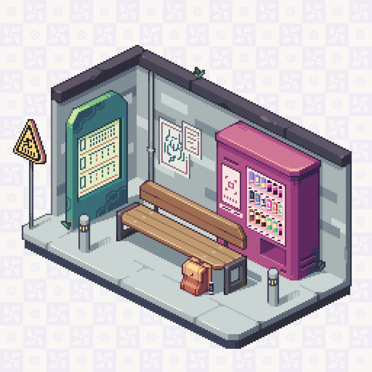 G4rU_Gahu's tweet image. Done,maybe.
Actually,I don't really know what should I do to make it looks more wonderful.But starting another one might be a better choice.
#pixelart #ドット絵