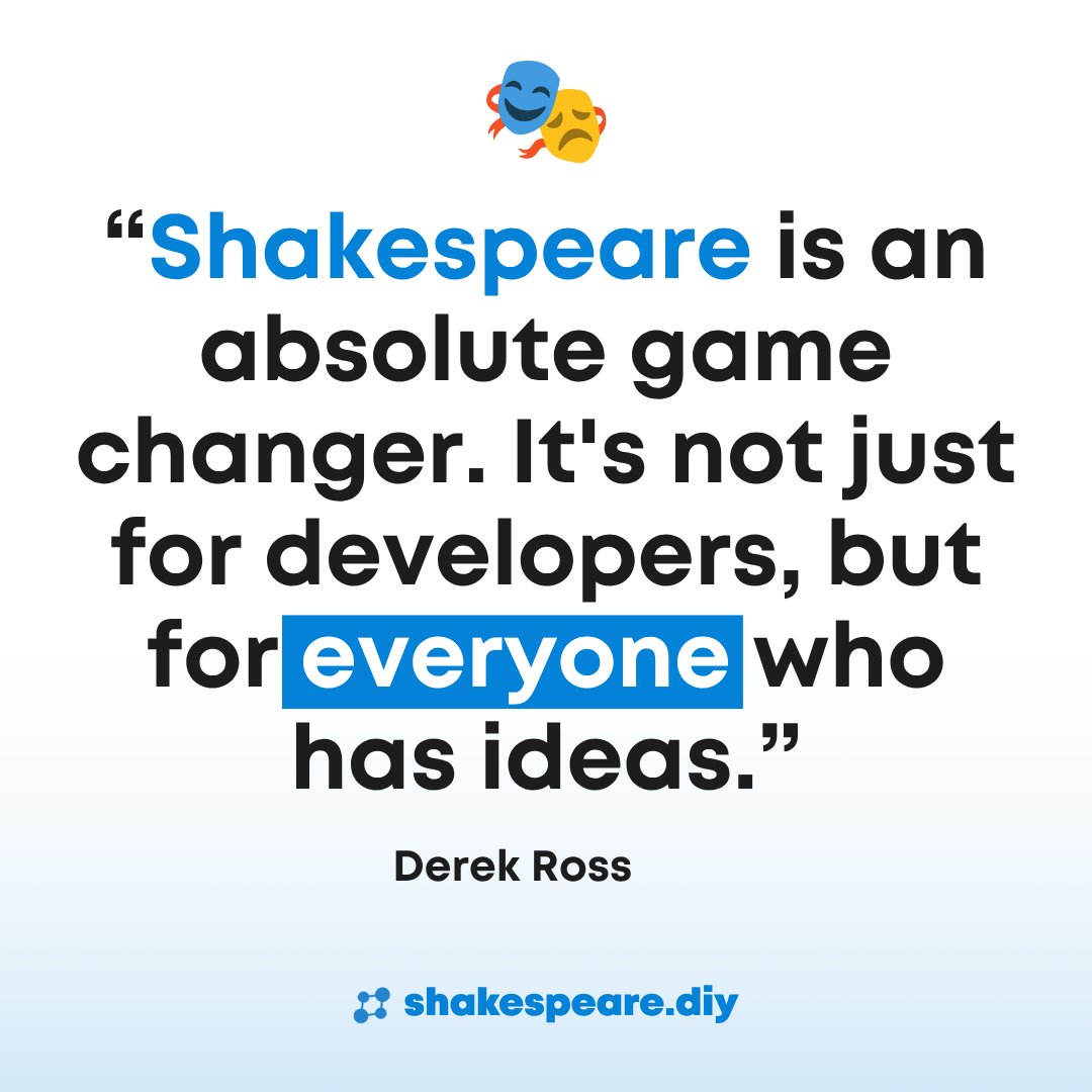 SoapboxTech's tweet image. "Create a single-player game with a leaderboard..."
"Create an eCommerce site where I can sell my..."
With Shakespeare, your conversational prompts put you just minutes away from seeing your next great idea come to life.
loom.ly/Ck_4mNY