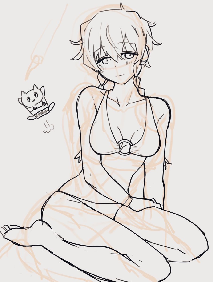 CHESHIGOM's tweet image. 👙 #一日一鈴羽