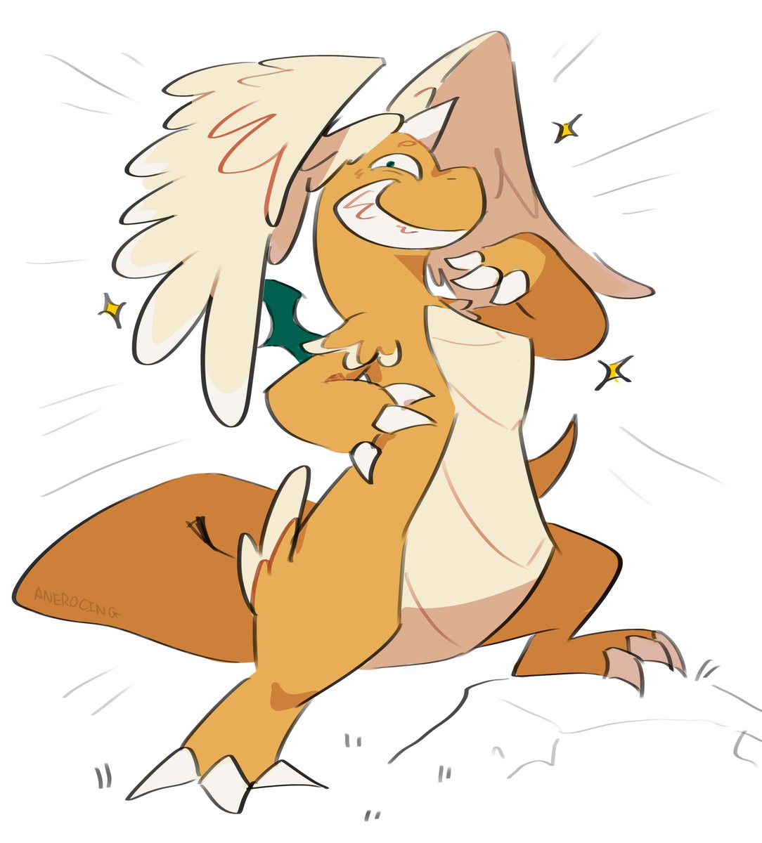 anerocing's tweet image. I find the concept of Mega Dragonite beating the SHIT out of their oppenent whilst smiling 'friendily' is insane. That guy has to be a menace for sure
