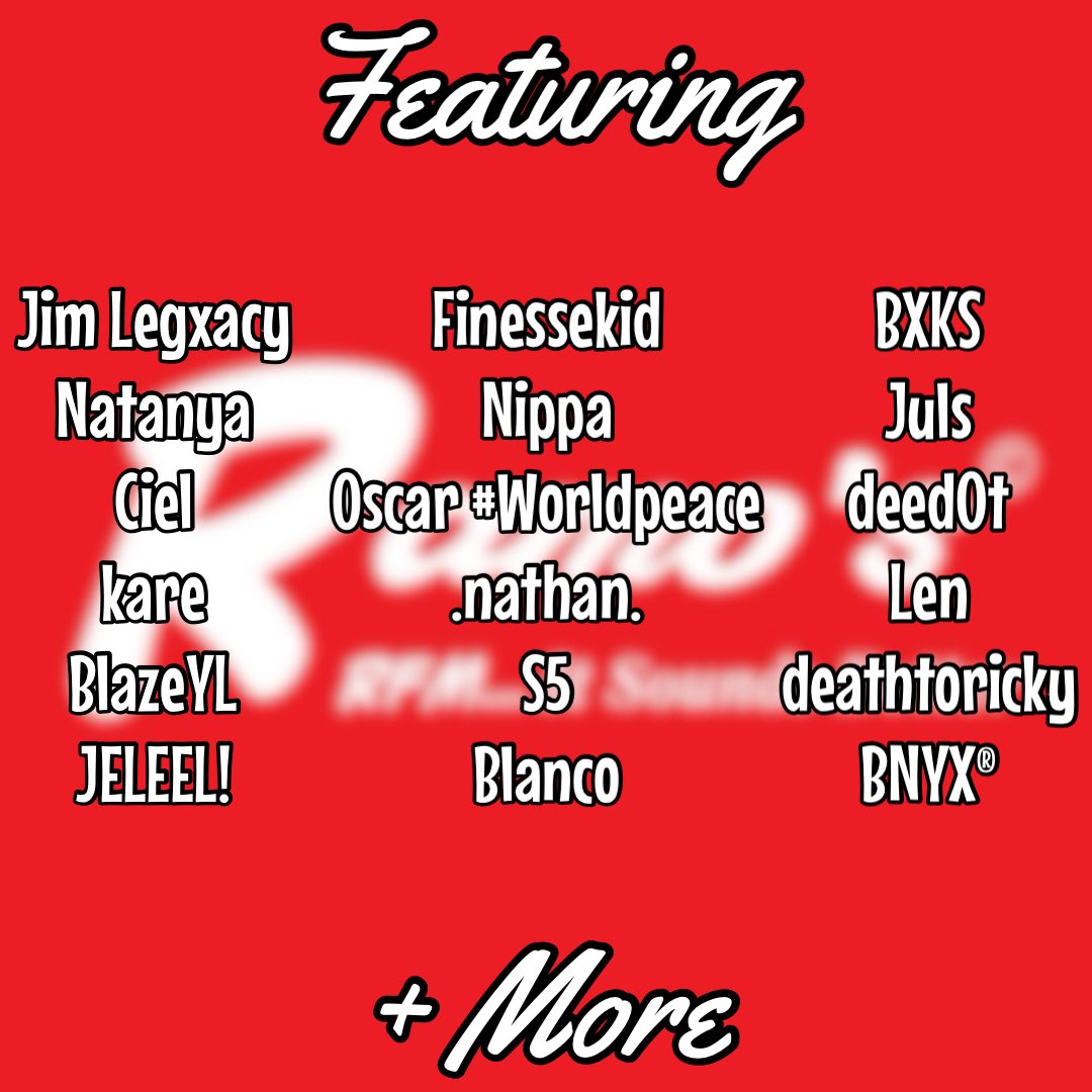 ramo radio vol.2 out now 
designed to be played without shuffle loudly 

featuring  <a href="/jim_legxacy/">(!)</a>, <a href="/f1ness3kid/">Finessekid</a>, <a href="/bxksintokyo/">BXKS</a>, <a href="/n4t4nya/">Natanya</a>, <a href="/nippa_ad/">Nippa</a>, <a href="/cyberpunkyardie/">Ciel #cyb</a>, <a href="/octaneispetrol/">kare #wizard</a>, <a href="/lifetoricky/">deathtoricky</a>, <a href="/jeleeeel/">JELEEL!</a>, <a href="/BlazeYunglord/">BlazeYL</a> + more

open.spotify.com/playlist/5DzYC…
music.apple.com/gb/playlist/ra…