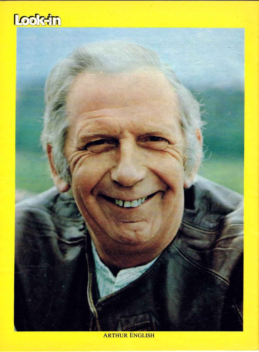 archivetvmus71's tweet image. Arthur English is this week's Look-In pin up (w/e 22nd July 1972)