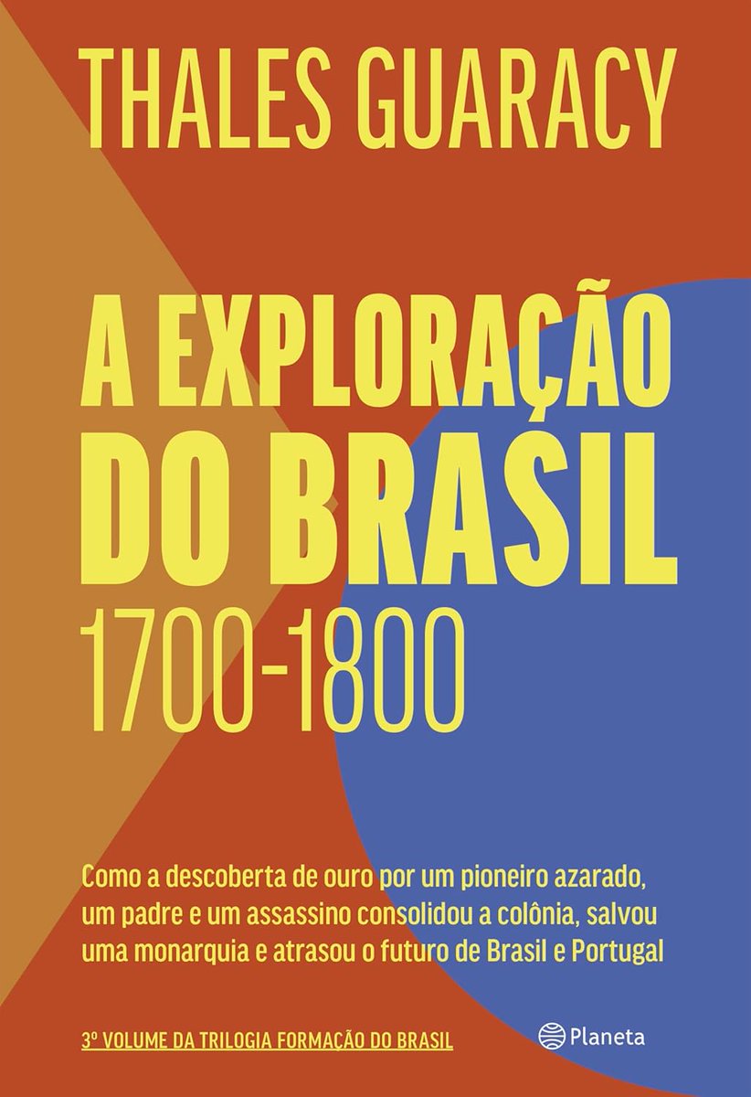 Adoro história do Brasil - sobretudo do Brasil colônia - e essa trilogia do Thales Guaracy é simplesmente muito legal. Li há algum tempo os 2 primeiros volumes ("A Conquista do Brasil: 1500–1600" e "A Criação do Brasil: 1600–1700"). Comprei há pouco tempo e li o 3º volume ("A