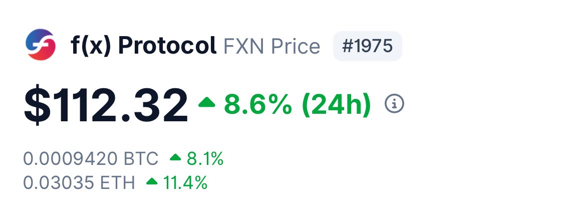 RupeeRekt's tweet image. I’m just gonna leave it here. 

$FXN