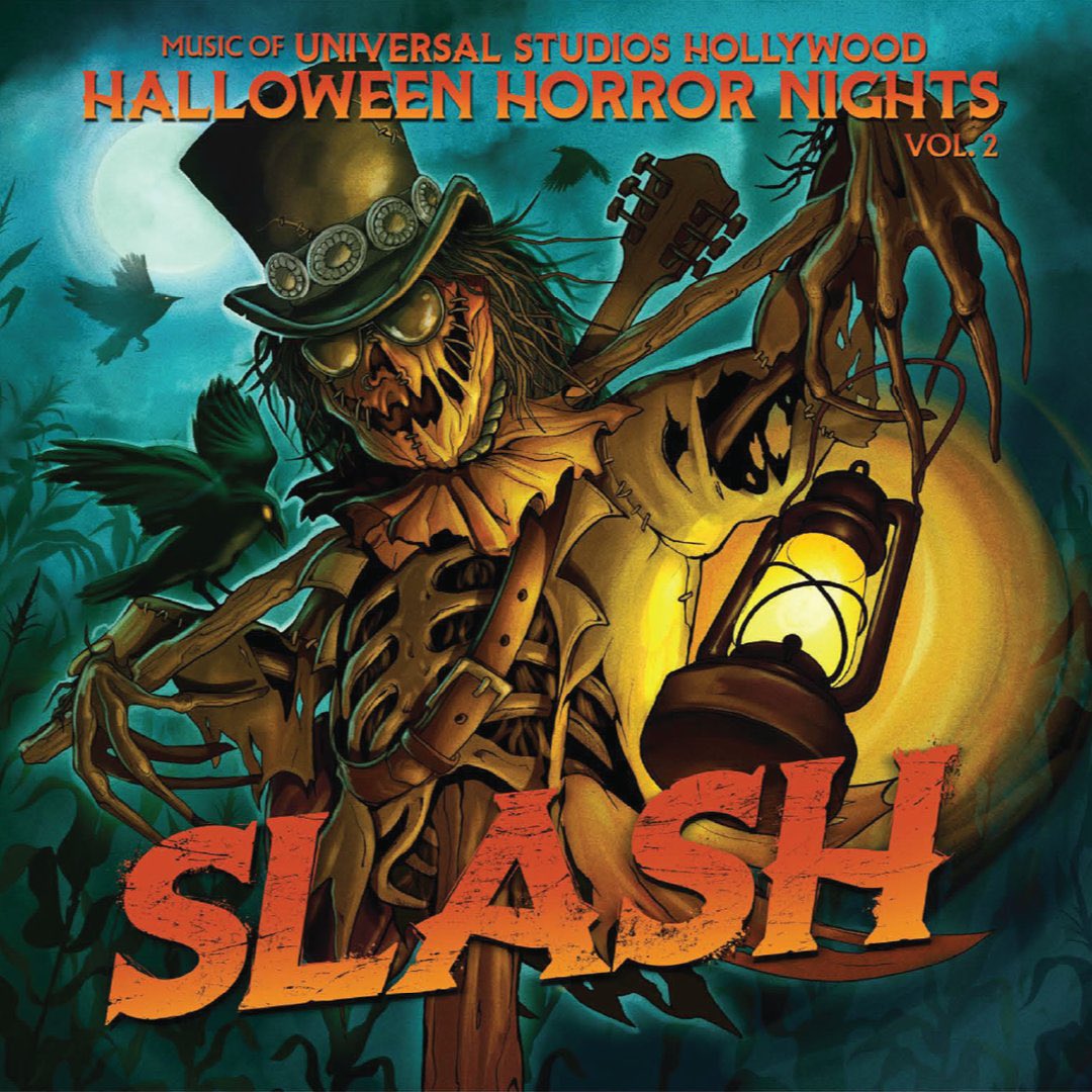 HighUniversal's tweet image. Looks like we’ll be getting another Slash vinyl record this year! 🎶 @HorrorNights