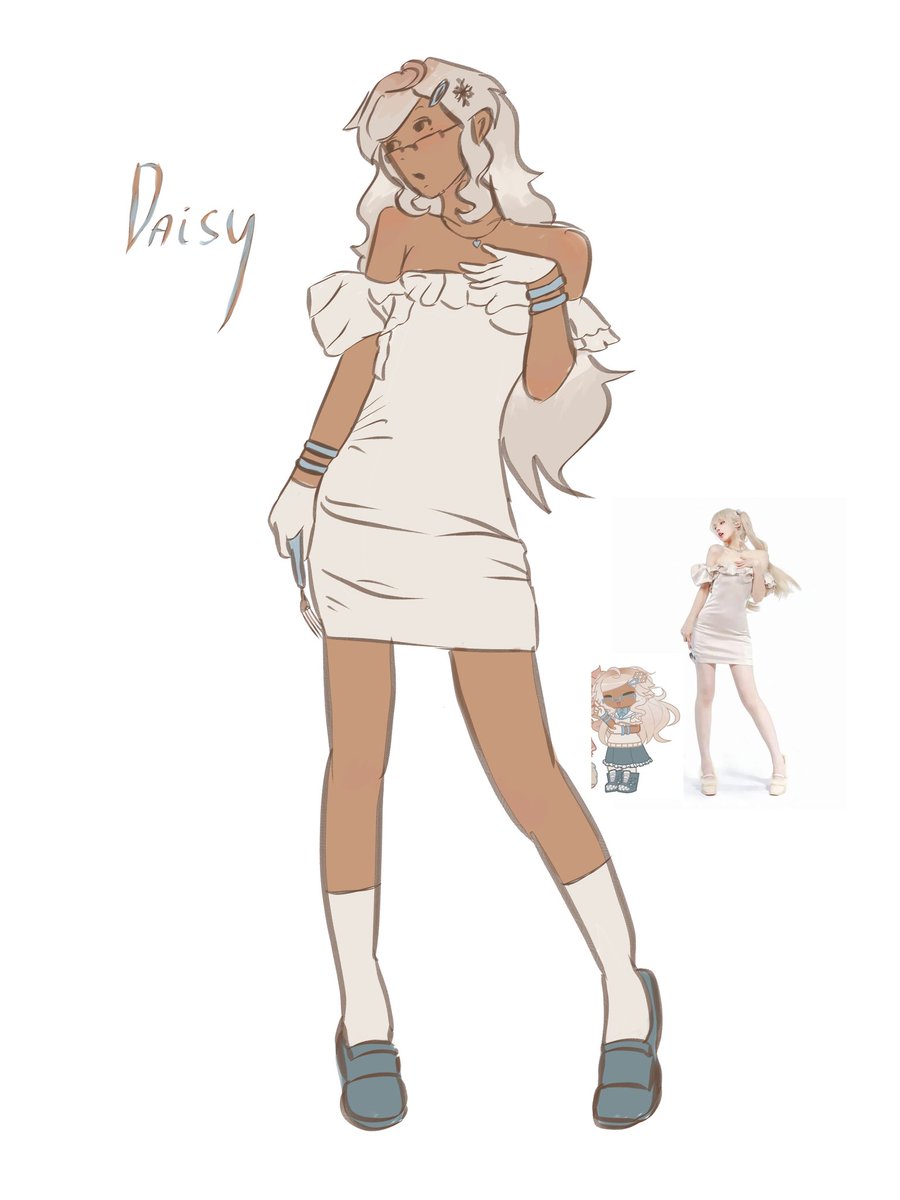 ⋆𐙚₊˚⊹ Daisy ! I'm trying to improve my artstyle like dis... it's a fun way oki?

#tmftwt #tmf