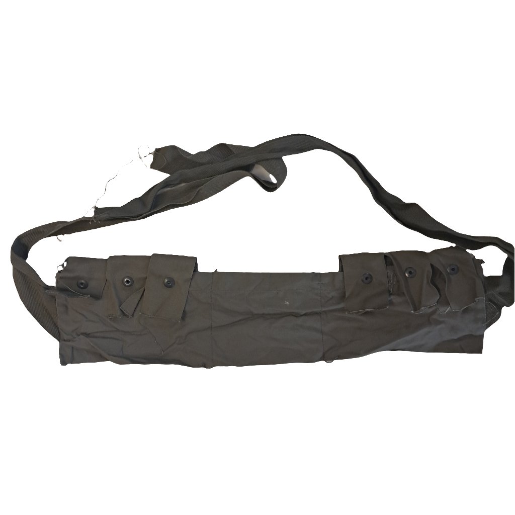 SurplusCovey's tweet image. Some new surp listed. Us m79 40mm grenade bandilors and east german tanker helmet liners.
(The bandilors are listed at $4, most people sell them for 12-16$)