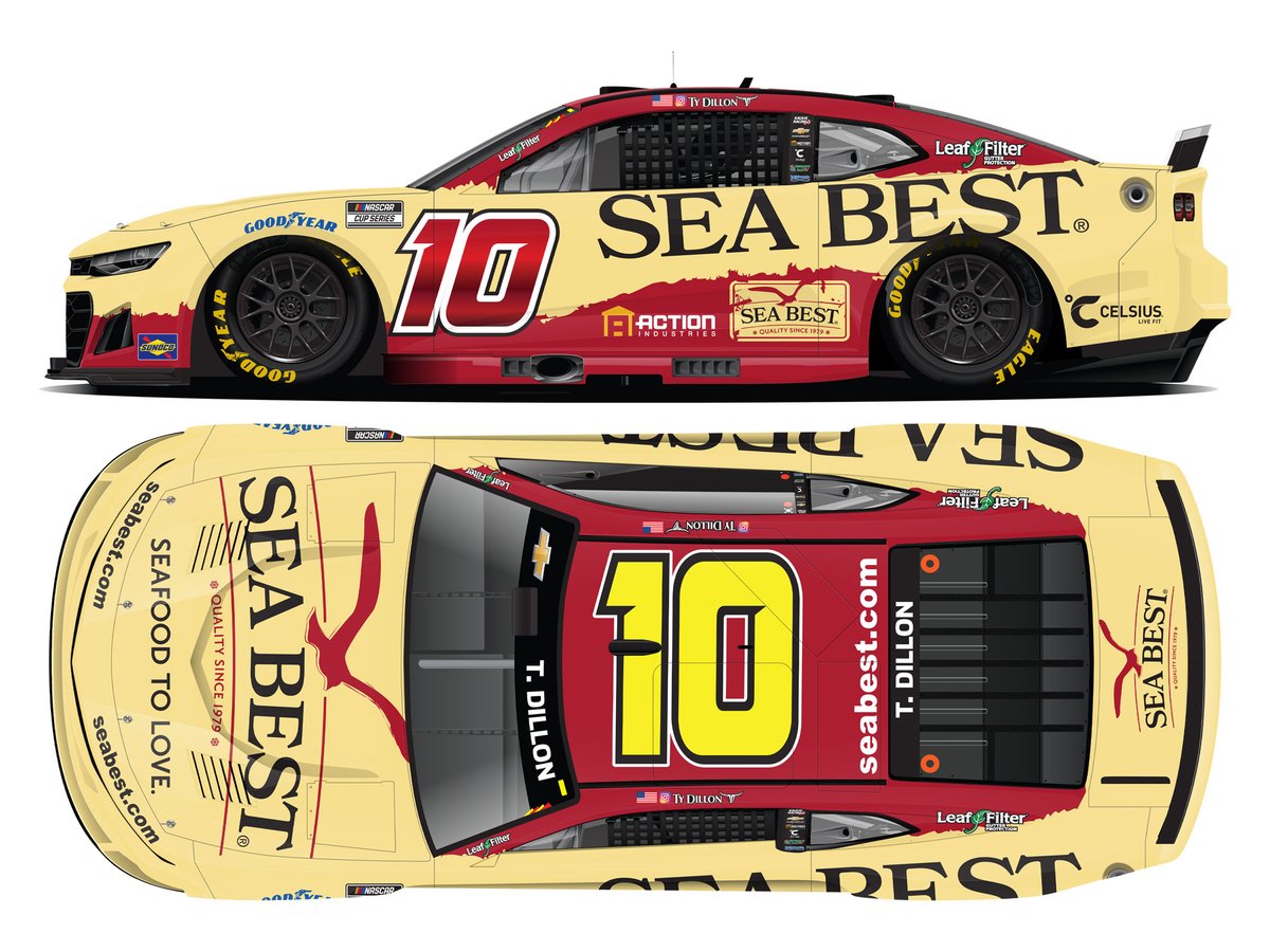 Lionel_Racing's tweet image. Pre-orders are open for the No. 10 Ty Dillon Sea Best die-cast!
➡️ bit.ly/AllDiecast