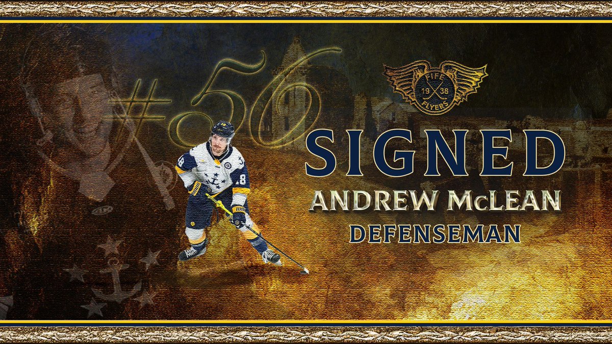 ✍️ | 𝐅𝐋𝐘𝐄𝐑𝐒 𝐒𝐓𝐑𝐄𝐍𝐆𝐓𝐇𝐄𝐍 𝐃𝐄𝐅𝐄𝐍𝐂𝐄 

Fife Flyers Ice Hockey Club are delighted to announce the signing of American defenceman Andrew McLean for the 2025/26 season.

👉🔗 fifeflyers.co.uk/2025/07/22/fly…