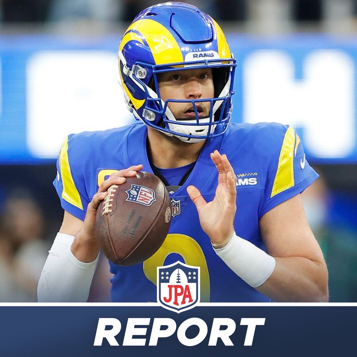 jasrifootball's tweet image. π₯ππ£π’π₯π§: #Rams QB Matthew Stafford will start training camp off to the side while he deals with back soreness, per @RapSheet
Sean McVay says it isnβt expected to be a major issue for Stafford.
