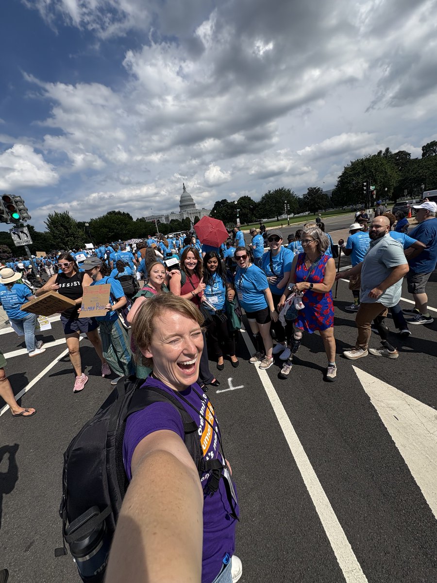AmputeesUSA's tweet image. On Monday, the Amputee Coalition rallied on Capitol Hill with our partners at NCIL (National Council on Independent Living) to support disability rights. We joined fellow advocates at the ADA35 National March and Rally, organized by NCIL and the @AAPD.