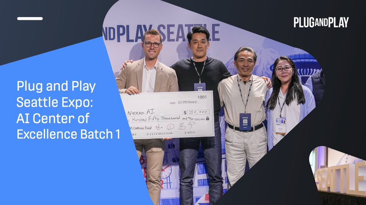 PlugandPlayTC's tweet image. From insightful conversations to new connections, our first AI Center of Excellence Expo highlighted what’s possible when Seattle’s talent meets global opportunity.
Watch now: pnptc.in/4lGl4td
#PNPTC