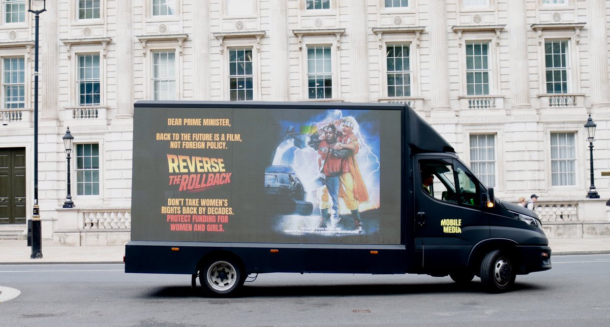 GAD_Network's tweet image. 🚨 Back to the Future is a film, not a foreign policy.
Last week, @careintuk & 13 NGOs sent a clear message to @Keir_Starmer & @DavidLammy: reversing decades of progress on women’s rights is not the way forward.
We must protect gender-focused aid!
🔗 tinyurl.com/5xb3htpd