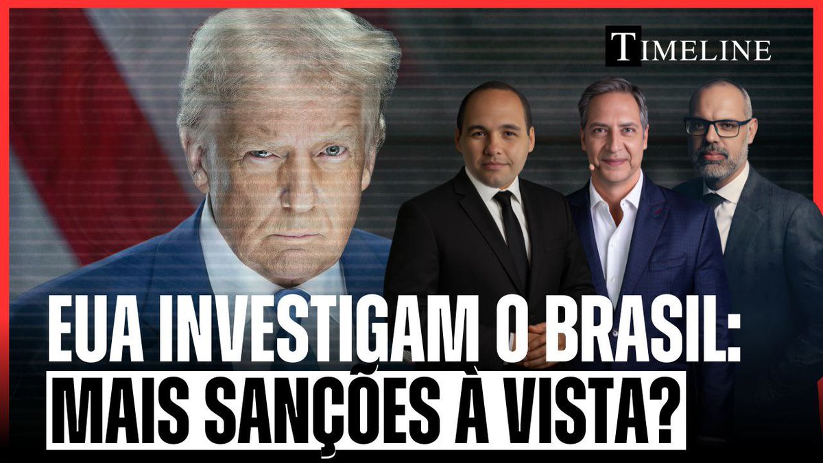 RevistaTL's tweet image. 🚨ATUALIZAÇÕES SOBRE AS SANÇÕES E ACORDOS ENTRE BRASIL E EUA
youtu.be/srViw8xaPcU