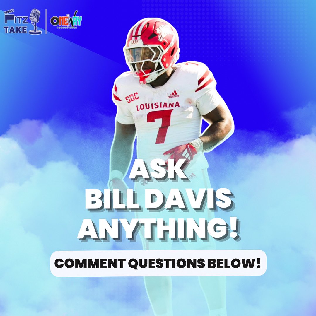 fitztakepod's tweet image. A beast in the backfield for the Ragin’ Cajuns is set to join the show.
Drop your questions down in the comments! ⬇️
#geauxcajuns #collegefootball #sunbelt #sportspodcast