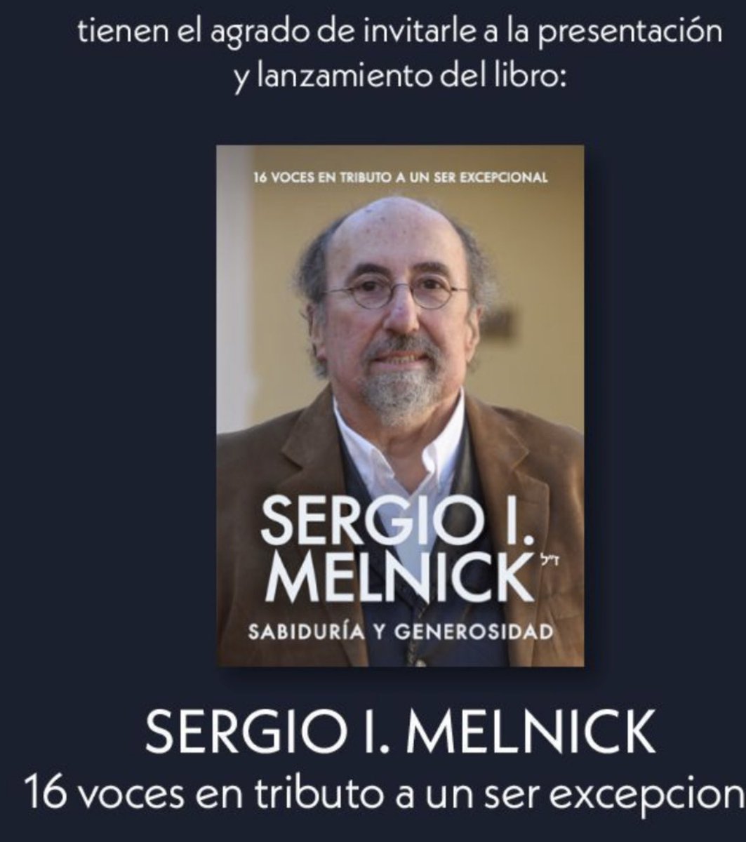 AleWeisse's tweet image. Honremos a nuestro querido, Sergio Melnick.
Lo haré por este medio que a él lo hizo vibrar, entretenerse, educar, pelear, reír a ironizar con un humor genial.
Hasta la eternidad -como decía- Mago.
La Maga y todos los que te amamos