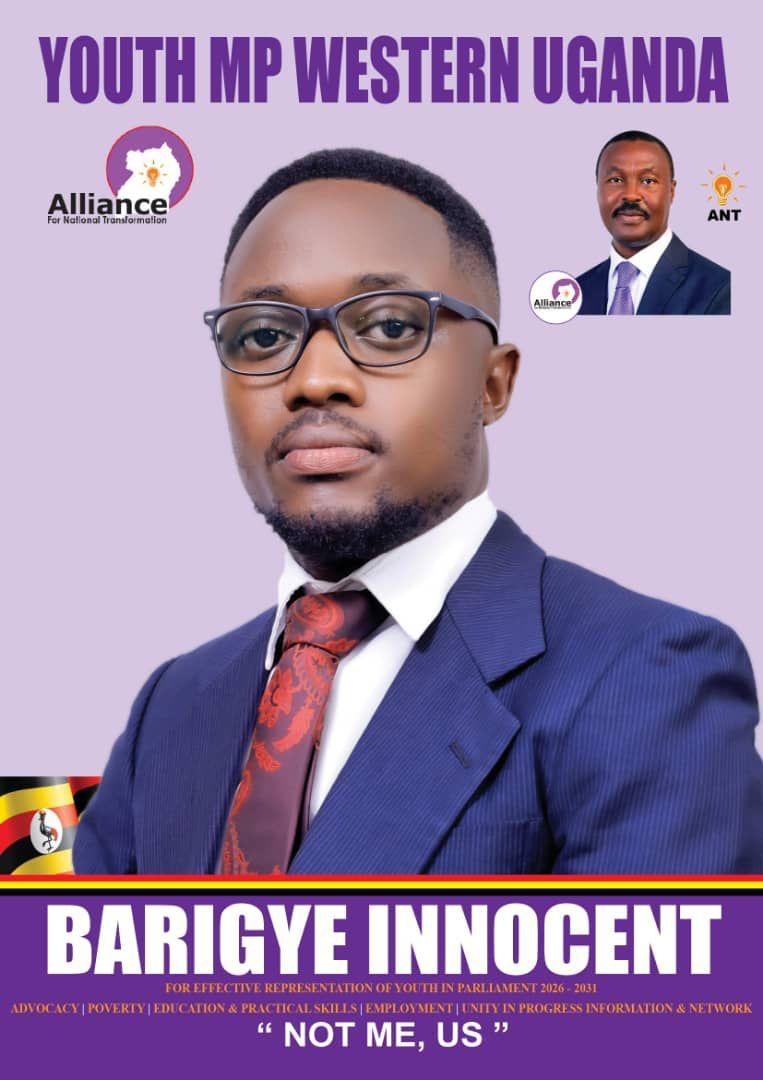 Raised with a deep commitment to integrity, Barigye Innocent is dedicated to serving, representing, and advocating for the youth of Western Uganda. 
Trust the light 💡
People first, a new future