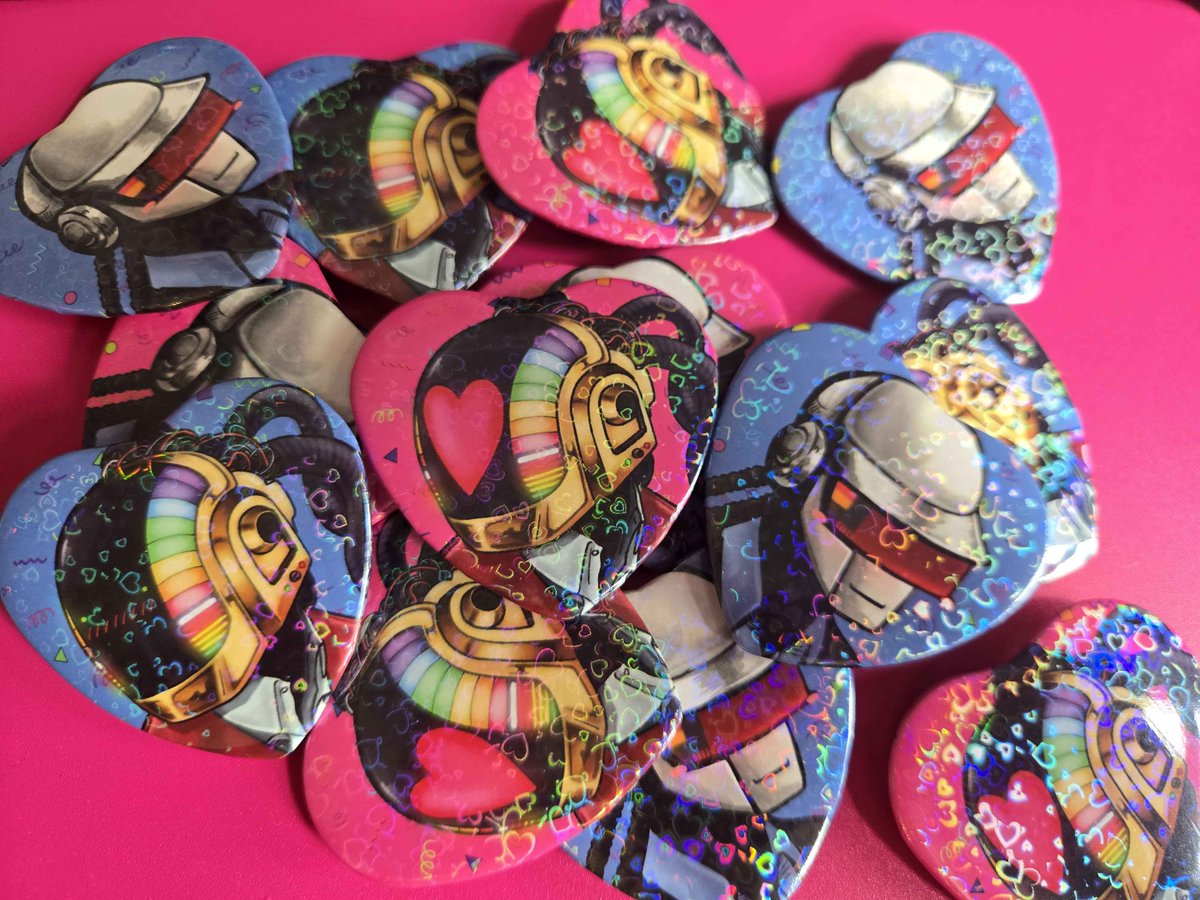 RATBYTEZ's tweet image. THEY'RE HERE!
collab w @scrunklynrabid
Buy here: etsy.com/uk/listing/433…
#daftpunk
more to come !