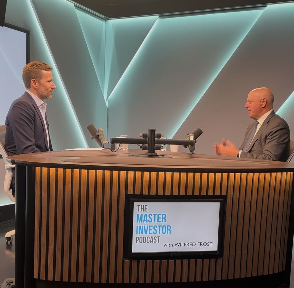 WilfredFrost's tweet image. Just recorded a fascinating 45 minute interview with @GoldmanSachs Chairman & CEO @DavidSolomon in London - full interview will be live overnight for you to wake up to tomorrow. Subscribe here podfollow.com/1817704682