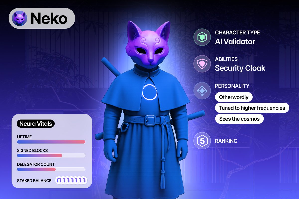 Neura_io's tweet image. one of the most exciting new concepts of Neura is the Neuraverse (more on this soon), and the ability for players to talk to the chain via AI validator agents 🧵