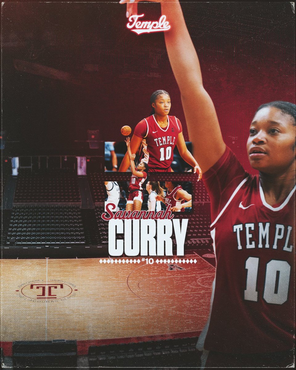 templewbb's tweet image. Savannah ready for season 2⃣!
Some '24-25 notes on her:
-Played in all 31 games
-Scored a season-high 12 points and 5 rebounds against Georgetown, also went 5-8 from the field
-Had a season-high three steals against FAU
- 2024-25 American Conference All-Freshman Team
#GoOwls