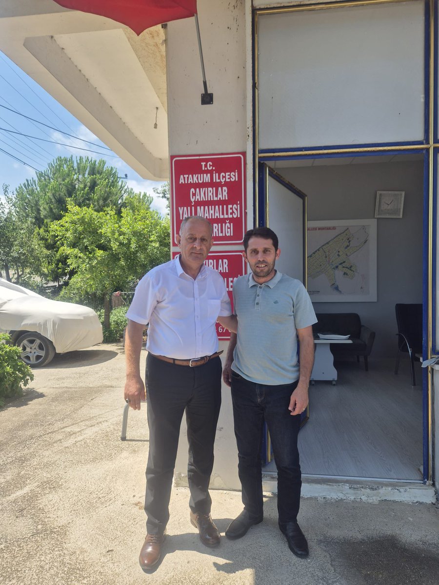 Mustafa Yeşilyurt (@yesilyurt_) on Twitter photo Kurumsal tecrübesini ve nezaketini muhtarlık görevine başarıyla yansıtan Çakırlar Mahallesi Muhtarımız Sayın Muhittin Öztürk’ü ziyaret ettik. Misafirperverliği için teşekkür ediyor, çalışmalarında kolaylıklar diliyorum.
<a href="/GelecekPartiTR/">Gelecek Partisi</a> <a href="/Ahmet_Davutoglu/">Ahmet Davutoğlu</a> Kurumsal tecrübesini ve nezaketini muhtarlık görevine başarıyla yansıtan Çakırlar Mahallesi Muhtarımız Sayın Muhittin Öztürk’ü ziyaret ettik. Misafirperverliği için teşekkür ediyor, çalışmalarında kolaylıklar diliyorum.
<a href="/GelecekPartiTR/">Gelecek Partisi</a> <a href="/Ahmet_Davutoglu/">Ahmet Davutoğlu</a>